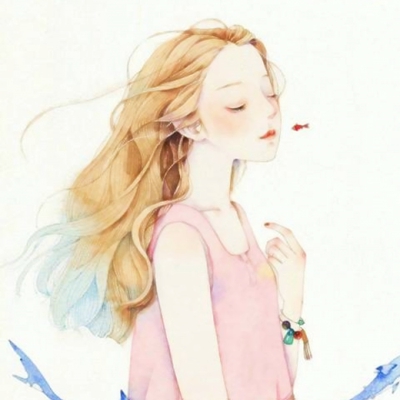 女生唯美伤感手绘头像