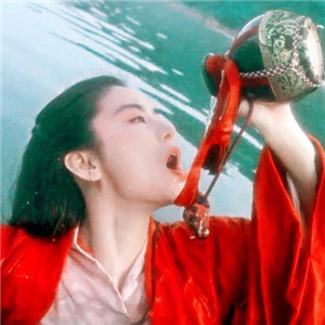 醉酒古风女头像