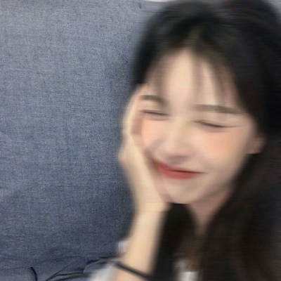 模糊不清女生头像