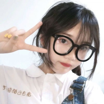 戴眼镜的女头气质,女生头像图片