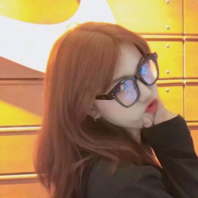 戴眼镜的女头气质,女生头像图片