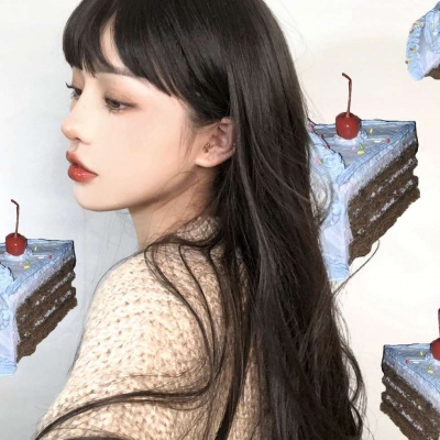 唯美意境侧脸女生头像