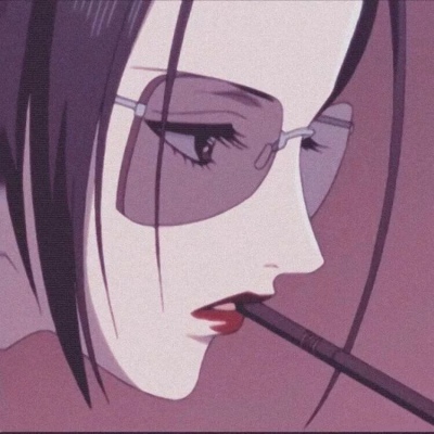 高清很酷的旧漫女生脸部头像图片