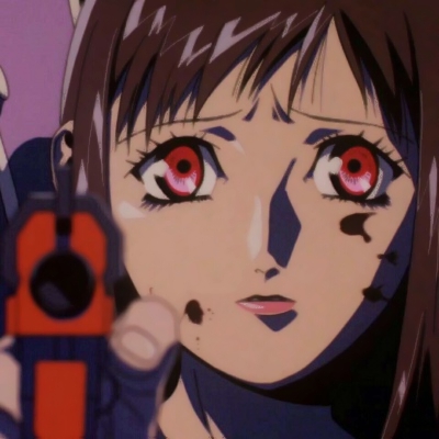 女生拿枪动漫头像