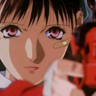 女生拿枪动漫头像