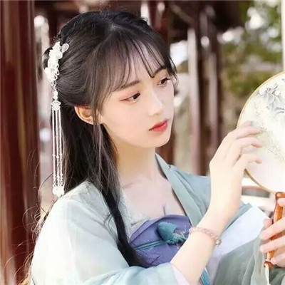 高清好看的古风唯美意境女生头像图片