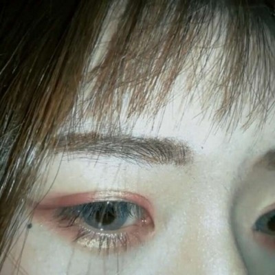只有眼睛部位的女头,女生头像图片