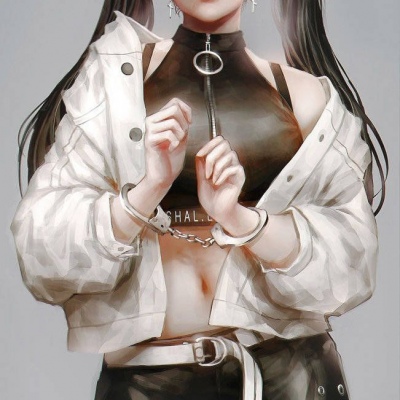 哥特风暗黑萝莉头像
