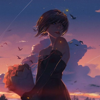 哥特风暗黑萝莉头像