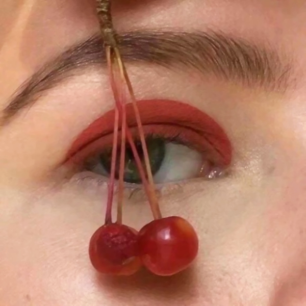 部位女头像眼睛