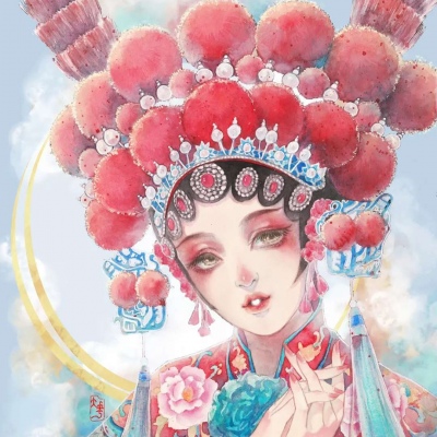 古风凄美头像女生,动漫头像图片