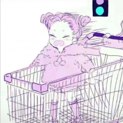 购物车动漫闺蜜头像图片