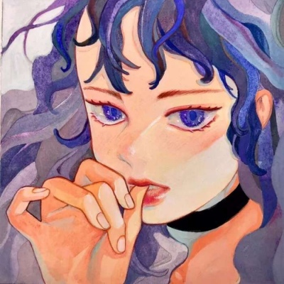 二次元绝美女生头像