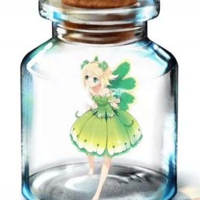 二次元瓶中女生头像,动漫头像图片