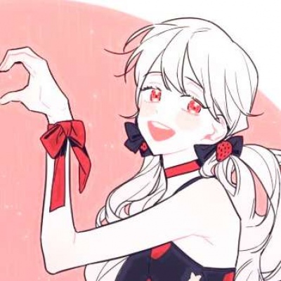 高清两张拼一张的动漫闺蜜头像图片