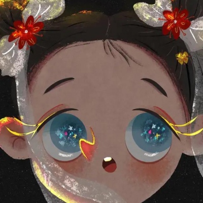 高清眼里有光的漫画女孩子头像图片