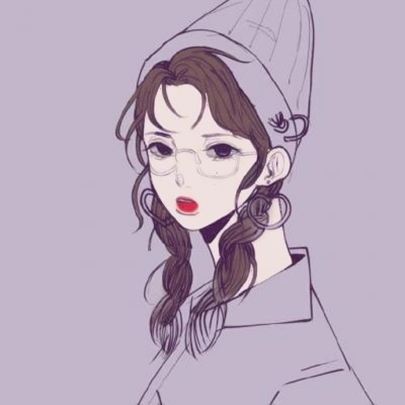 qq头像女生手绘小清新