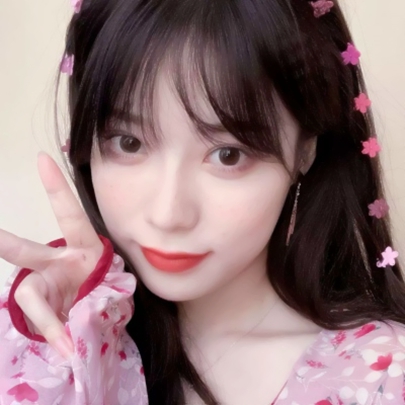 美女正脸头像图片