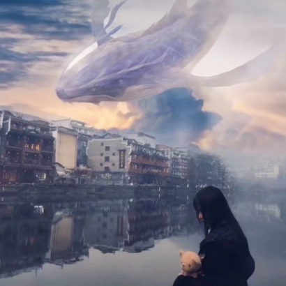 女生头像带特效鲲