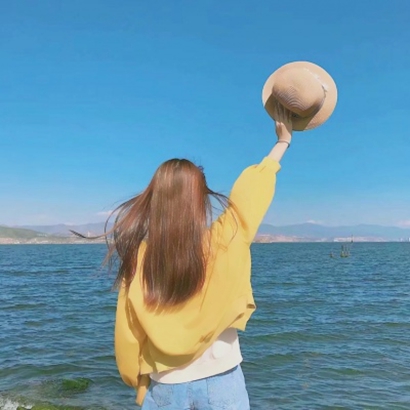 性感照片头像女生背影