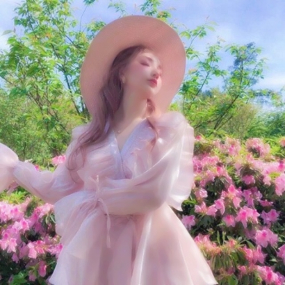 唯美比较仙的女生高清头像图片