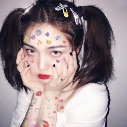 女生时尚美妆图片大全,女生头像图片