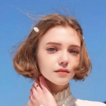 意境欧美范女生头像