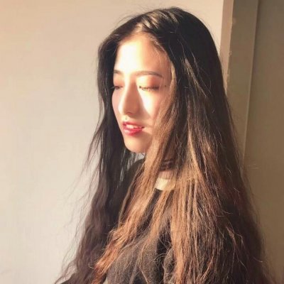 清纯笑容甜美气质女生头像