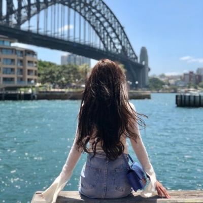 高清好看的长发女生背影头像唯美