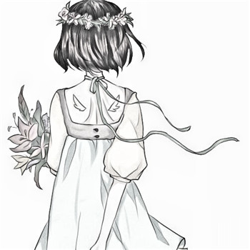 人物头像背影简笔画女生(人物头像背影简笔画女生图片)