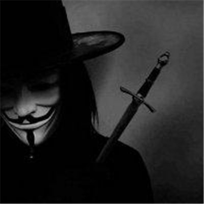 超酷帅气面具男头像