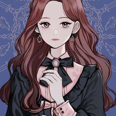 现代时尚美女手绘图片,女生头像图片