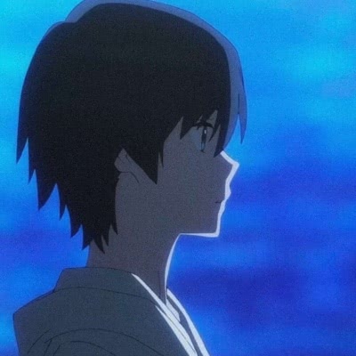 漫画侧脸男头像