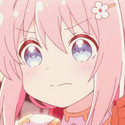 粉色系列可爱动漫女孩头像大全