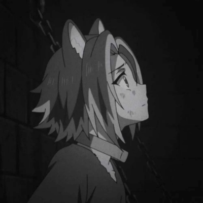 女生头像动漫黑色系