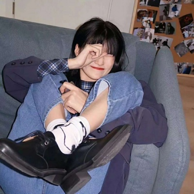 女头个性网原宿风ins超酷图片高清好看