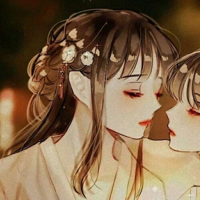 动漫双人闺蜜好姐妹头像