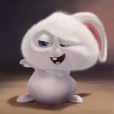 坏兔子小白头像图片