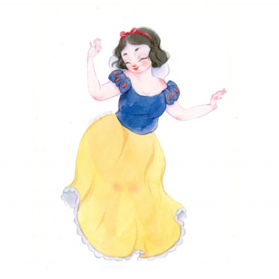 迪士尼公主变胖头像