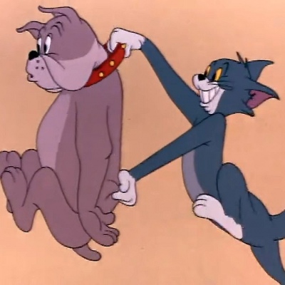 猫和老鼠情侣一左一右头像