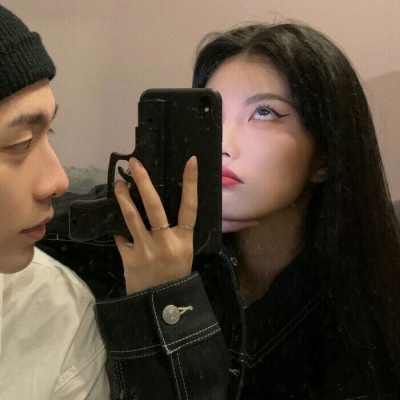 超拽酷高冷的情侣头像