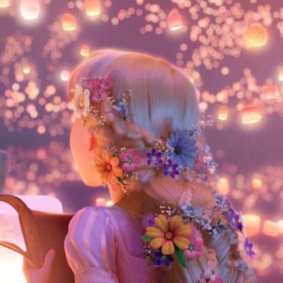 迪士尼公主背影头像