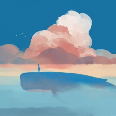 高清唯美女生头像小清新手绘图片