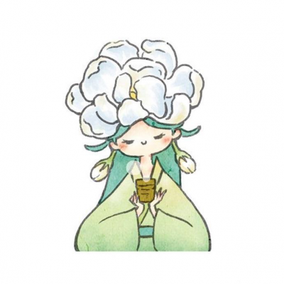 古风花朵女生头像