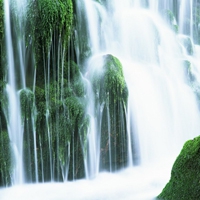 大气磅礴气吞山河的瀑布图片头像