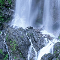 大气磅礴气吞山河的瀑布图片头像