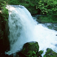 大气磅礴气吞山河的瀑布图片头像