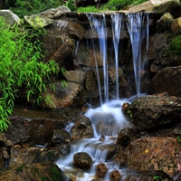 大气磅礴气吞山河的瀑布图片头像