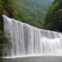 大气磅礴气吞山河的瀑布图片头像