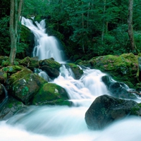 大气磅礴气吞山河的瀑布图片头像